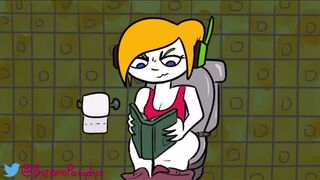 Curly Brace Taking a Dump (Cave Story NSFW Animation), ScatKings.com Scat Porn 29 ScatKings.com Scat Porn