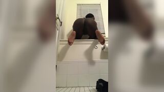 Shitting from her window, ScatKings.com Scat Porn 1 ScatKings.com Scat Porn