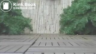 Steaming poop on outside decking, ScatKings.com Scat Porn 17 ScatKings.com Scat Porn