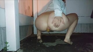 girl shits outside house, ScatKings.com Scat Porn 15 ScatKings.com Scat Porn
